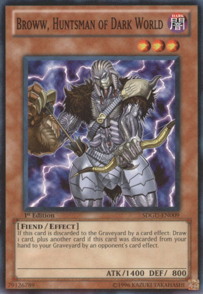 Broww, Huntsman of Dark World [SDGU-EN009] Common | Devastation Store