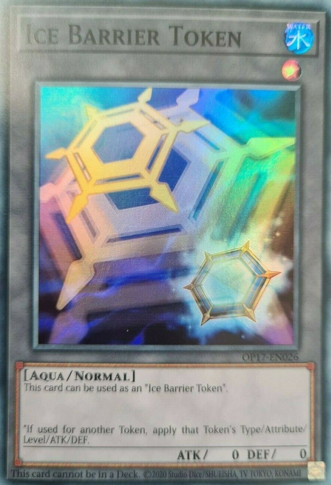 Ice Barrier Token [OP17-EN026] Super Rare | Devastation Store