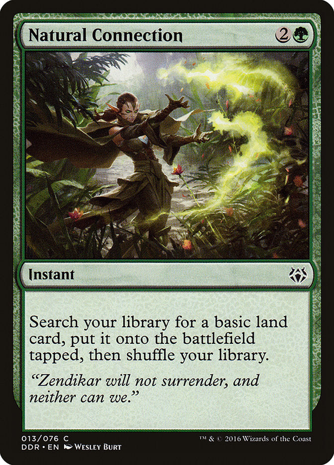 Natural Connection [Duel Decks: Nissa vs. Ob Nixilis] - Devastation Store | Devastation Store