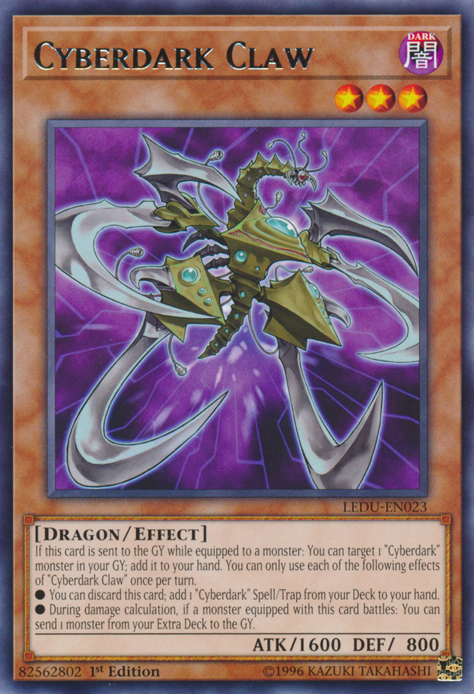 Cyberdark Claw [LEDU-EN023] Rare | Devastation Store