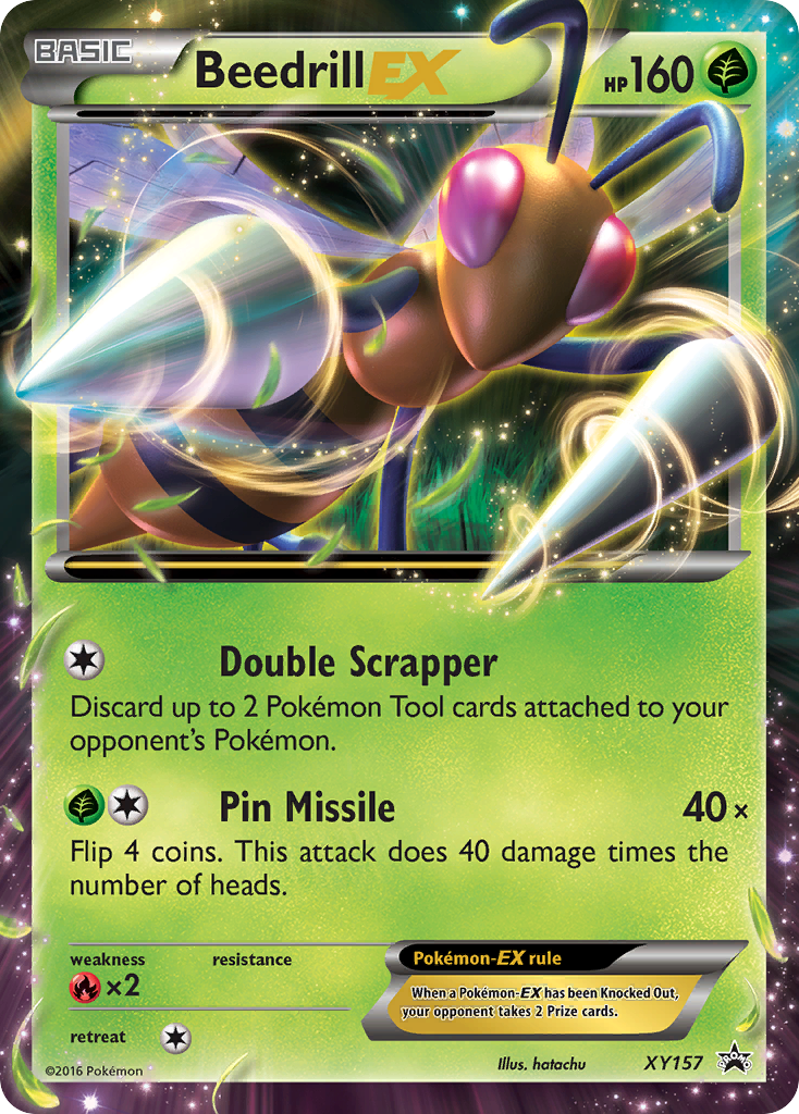 Beedrill EX (XY157) [XY: Black Star Promos] | Devastation Store