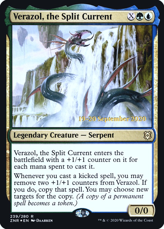 Verazol, the Split Current [Zendikar Rising Prerelease Promos] | Devastation Store