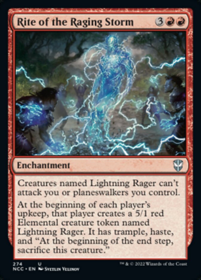 Rite of the Raging Storm [Streets of New Capenna Commander] | Devastation Store
