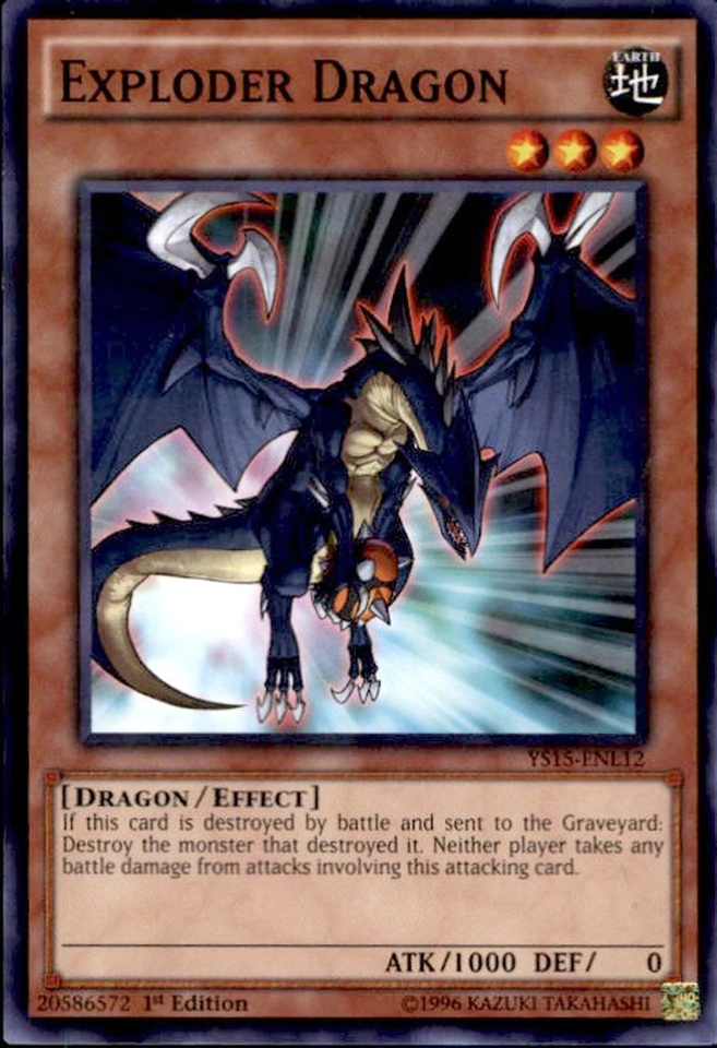 Exploder Dragon [YS15-ENL12] Shatterfoil Rare | Devastation Store