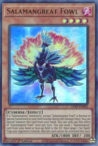 Salamangreat Fowl [GFTP-EN092] Ultra Rare | Devastation Store
