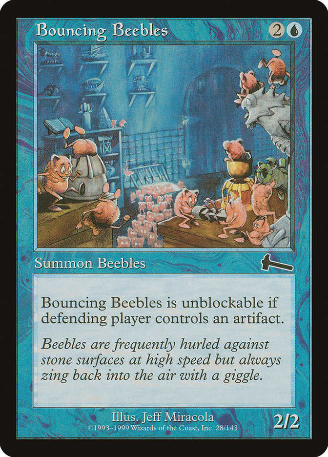 Bouncing Beebles [Urza's Legacy] - Devastation Store | Devastation Store