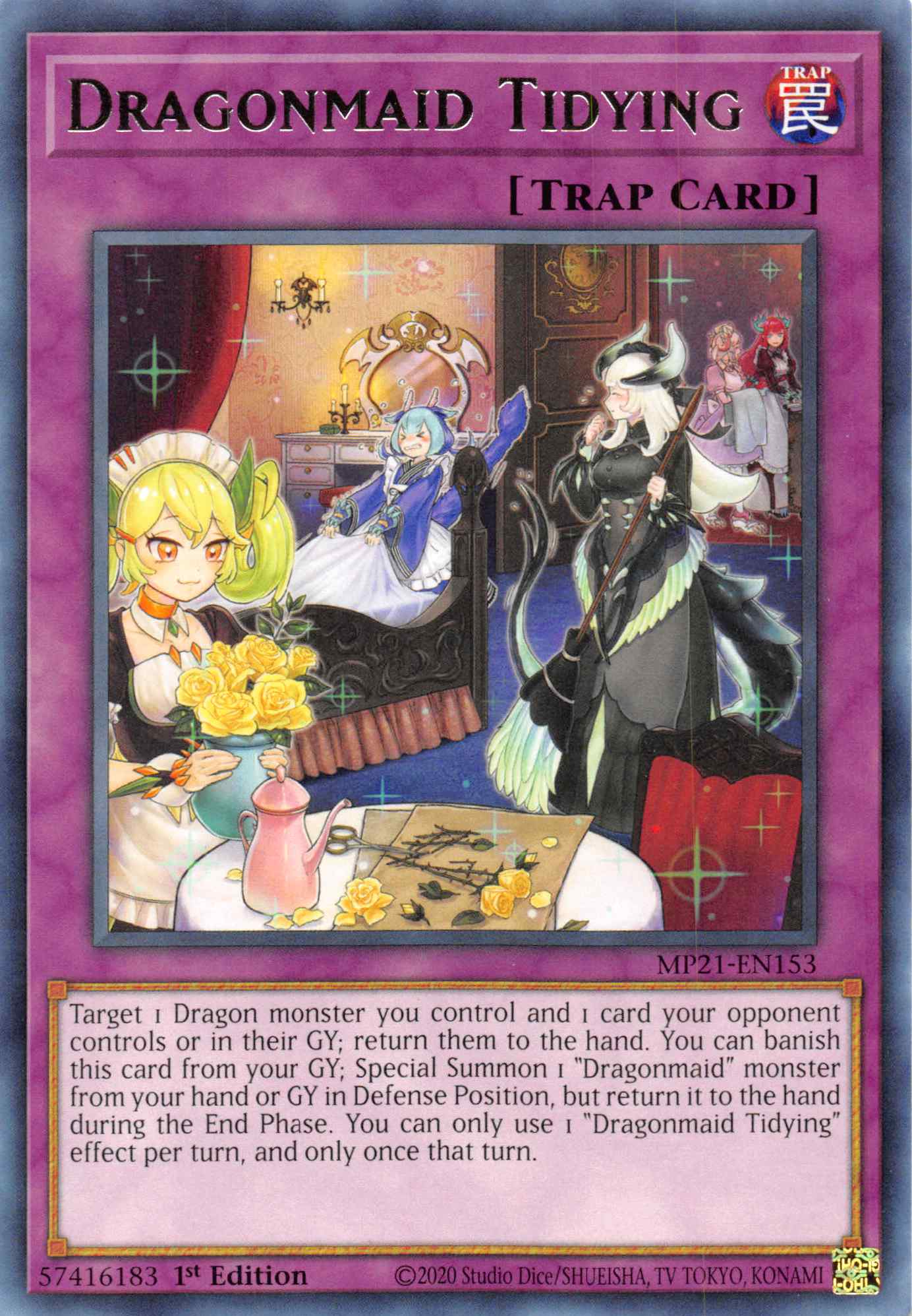 Dragonmaid Tidying [MP21-EN153] Rare | Devastation Store
