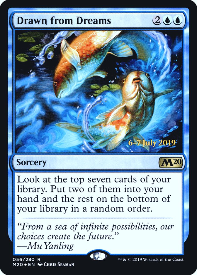 Drawn from Dreams  [Core Set 2020 Prerelease Promos] | Devastation Store