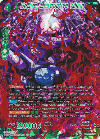 Dr.Uiro, Destructive Villain [BT8-130] | Devastation Store