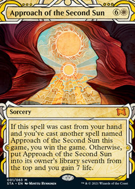 Approach of the Second Sun (Etched Foil) [Strixhaven Mystical Archive] | Devastation Store