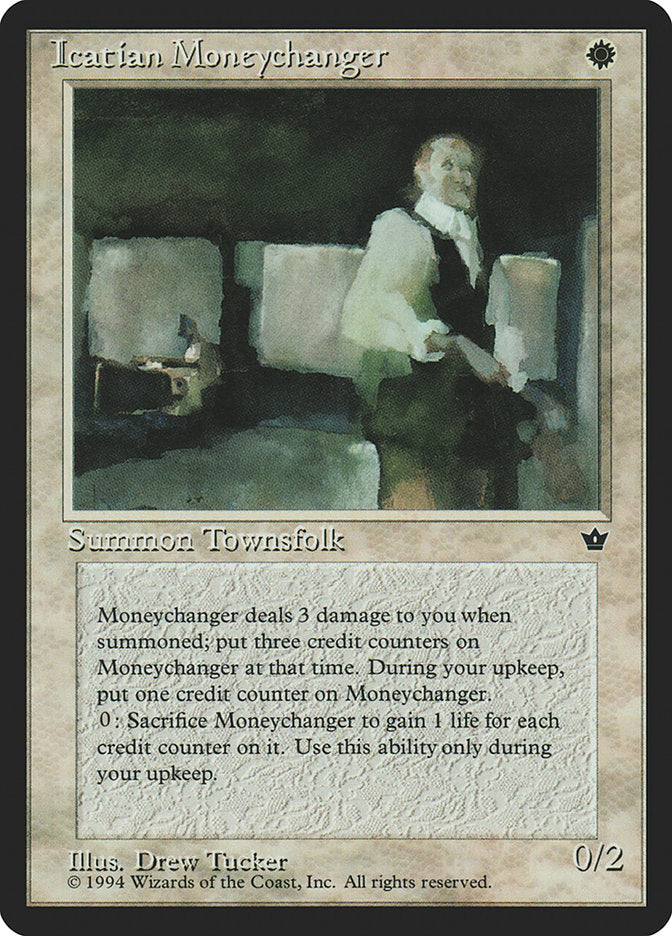 Icatian Moneychanger (Drew Tucker) [Fallen Empires] | Devastation Store