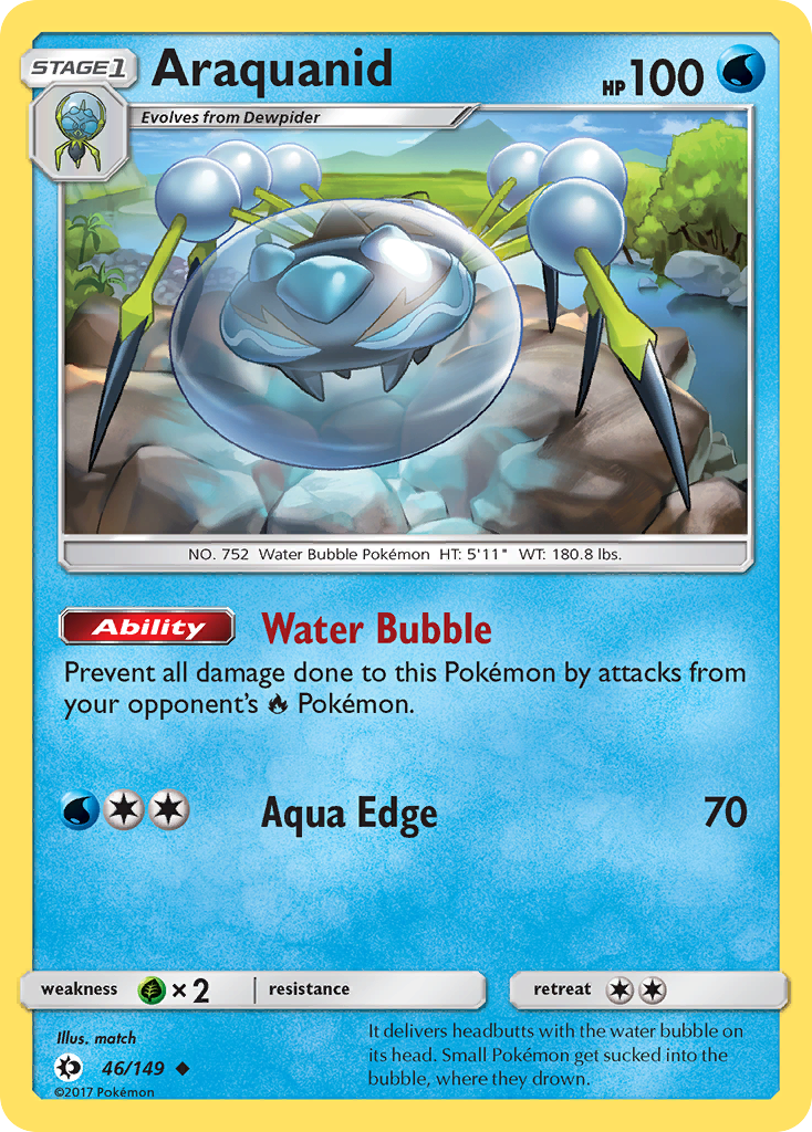 Araquanid (46/149) [Sun & Moon: Base Set] | Devastation Store