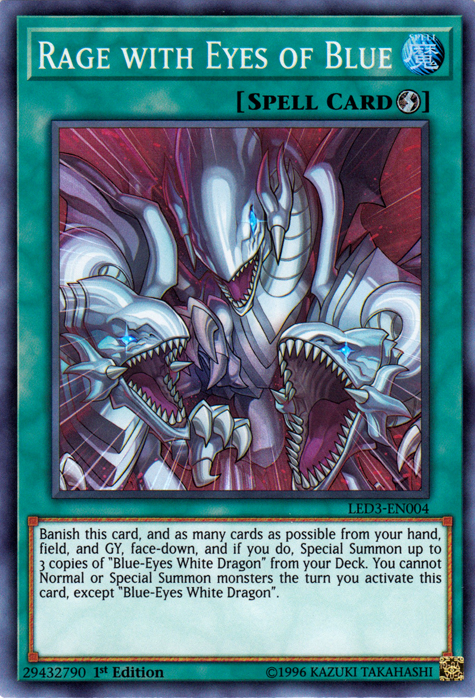 Rage with Eyes of Blue [LED3-EN004] Super Rare | Devastation Store
