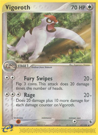 Vigoroth (47/109) [EX: Ruby & Sapphire] | Devastation Store