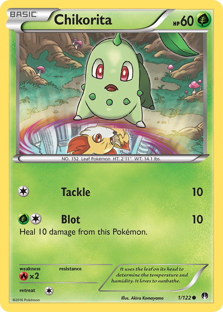 Chikorita (1/122) [XY: BREAKpoint] | Devastation Store