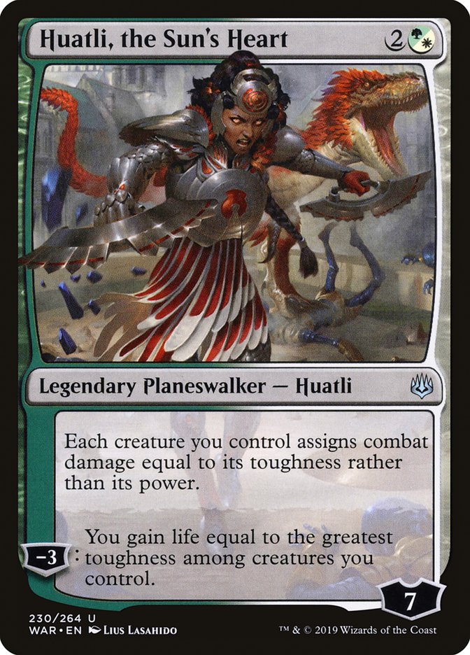 Huatli, the Sun's Heart [War of the Spark] | Devastation Store