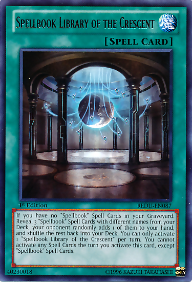 Spellbook Library of the Crescent [REDU-EN087] Rare | Devastation Store