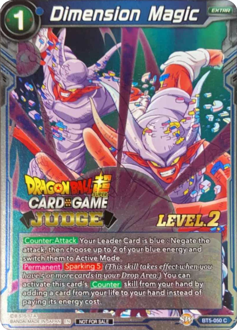 Dimension Magic (Level 2) (BT5-050) [Judge Promotion Cards] | Devastation Store