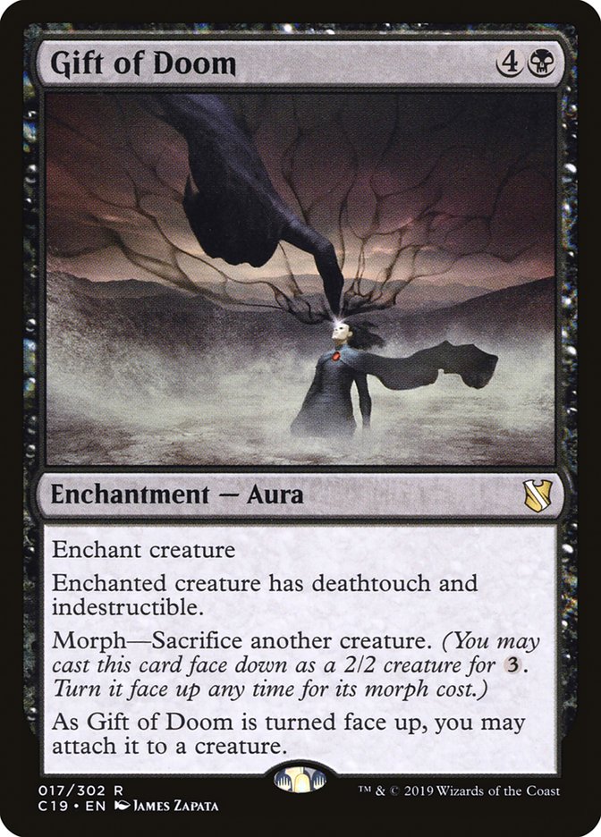 Gift of Doom [Commander 2019] | Devastation Store