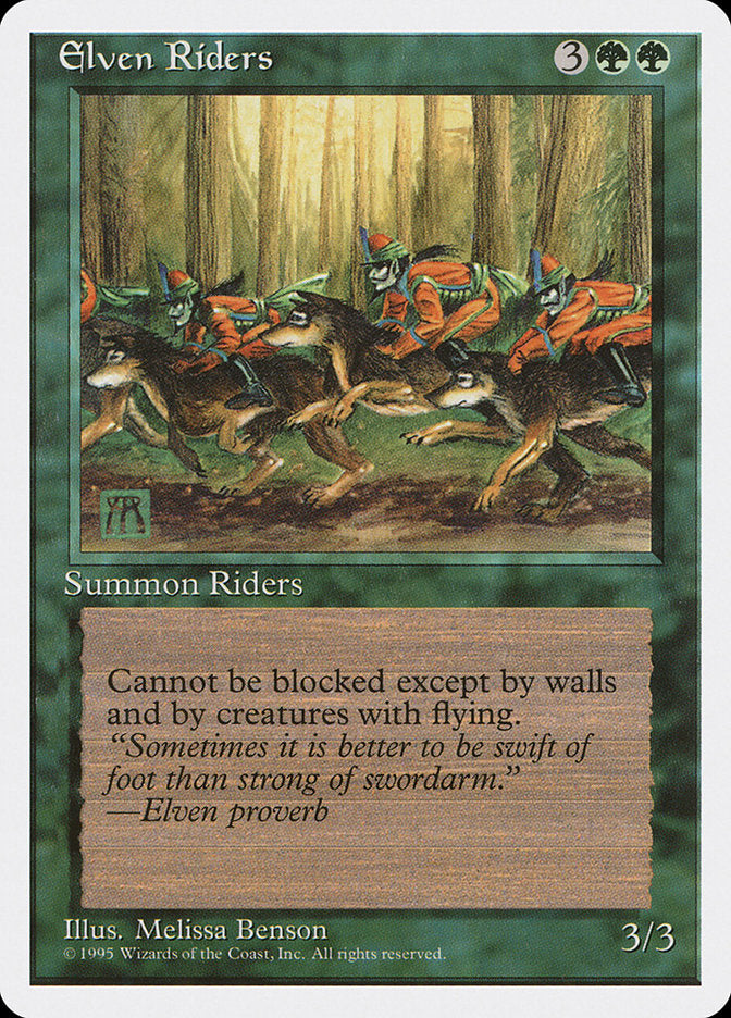 Elven Riders [Fourth Edition] | Devastation Store