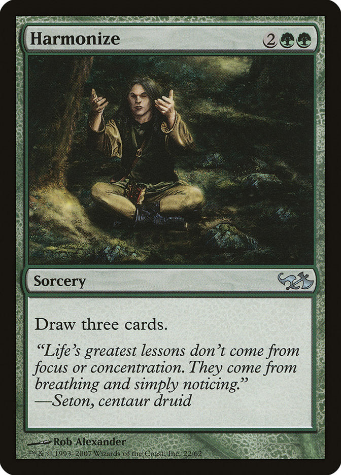 Harmonize [Duel Decks: Elves vs. Goblins] | Devastation Store
