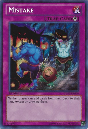 Mistake [SHSP-EN076] Secret Rare | Devastation Store