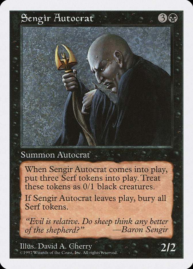 Sengir Autocrat [Fifth Edition] | Devastation Store