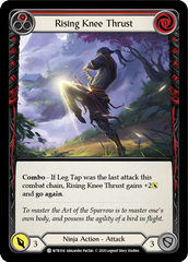 Rising Knee Thrust (Red) [WTR104] Unlimited Edition Rainbow Foil - Devastation Store | Devastation Store