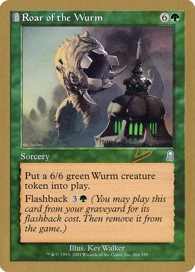 Roar of the Wurm (Raphael Levy) [World Championship Decks 2002] | Devastation Store