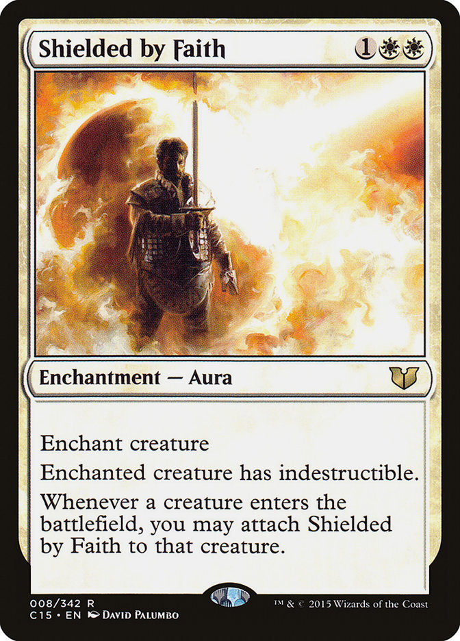 Shielded by Faith [Commander 2015] - Devastation Store | Devastation Store