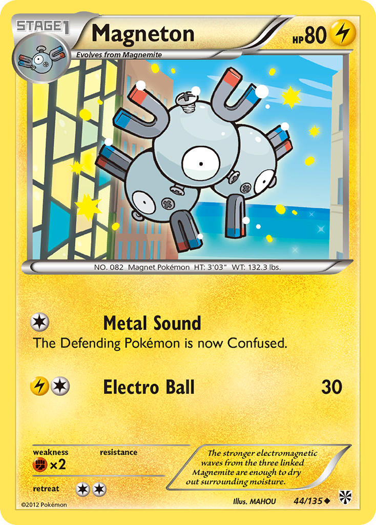 Magneton (44/135) [Black & White: Plasma Storm] | Devastation Store