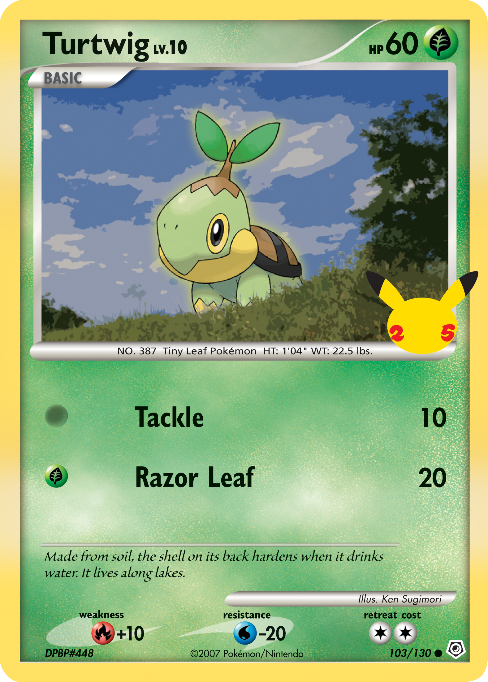 Turtwig (103/130) [First Partner Pack] | Devastation Store