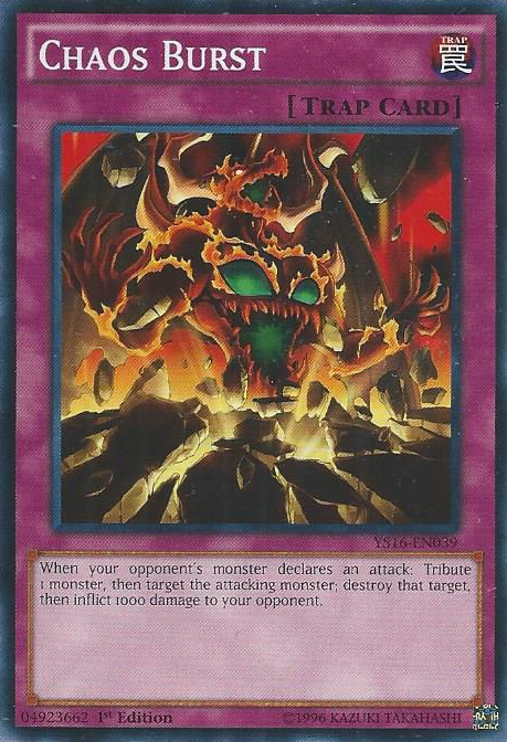 Chaos Burst [YS16-EN039] Common | Devastation Store