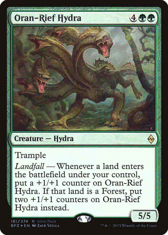 Oran-Rief Hydra (Intro Pack) [Battle for Zendikar Promos] - Devastation Store | Devastation Store