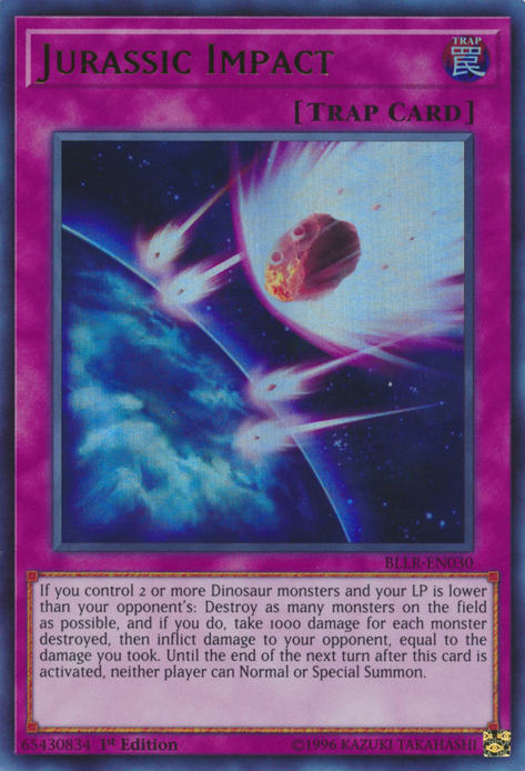 Jurassic Impact [BLLR-EN030] Ultra Rare | Devastation Store
