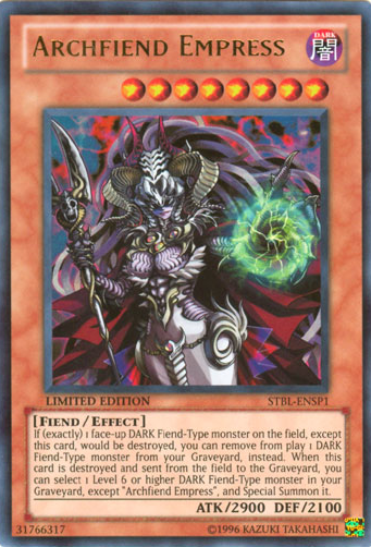 Archfiend Empress [STBL-ENSP1] Ultra Rare | Devastation Store