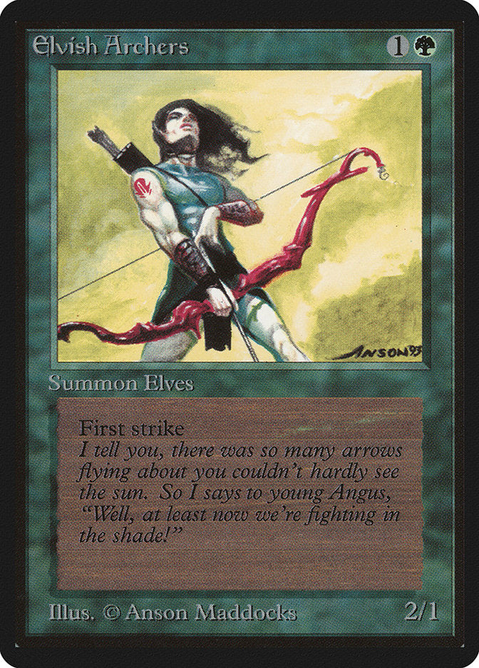 Elvish Archers [Limited Edition Beta] | Devastation Store