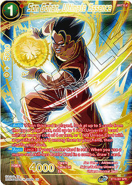 Son Gohan, Ultimate Essence (SPR) (BT14-007) [Cross Spirits] | Devastation Store