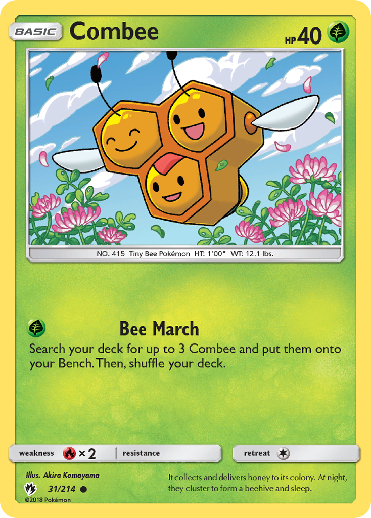 Combee (31/214) [Sun & Moon: Lost Thunder] | Devastation Store