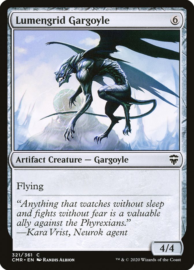 Lumengrid Gargoyle [Commander Legends] | Devastation Store