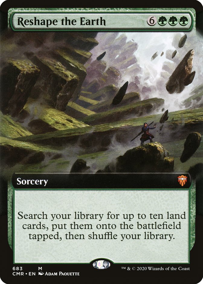 Reshape the Earth (Extended) [Commander Legends] | Devastation Store
