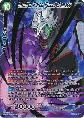 Infinite Force Fused Zamasu (SPR) [BT2-058] | Devastation Store