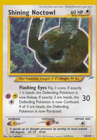 Shining Noctowl (110/105) [Neo Destiny Unlimited] | Devastation Store