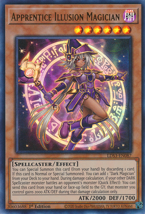 Apprentice Illusion Magician [LDS3-EN087] Ultra Rare | Devastation Store