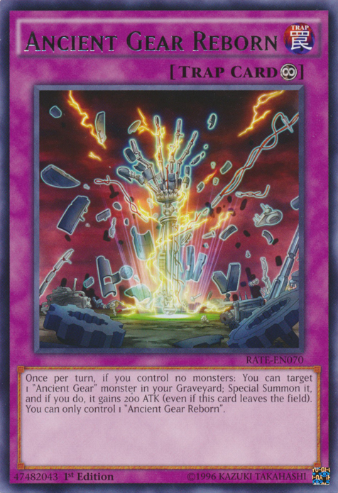 Ancient Gear Reborn [RATE-EN070] Rare | Devastation Store