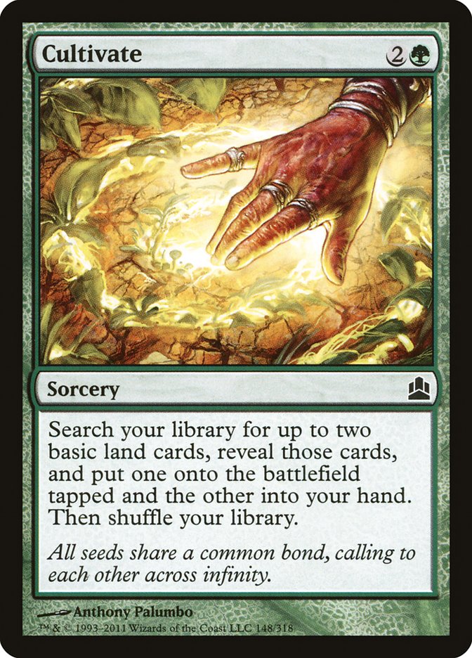 Cultivate [Commander 2011] | Devastation Store