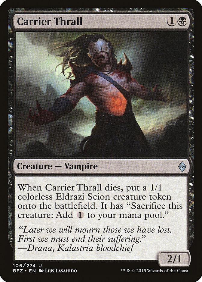 Carrier Thrall [Battle for Zendikar] | Devastation Store