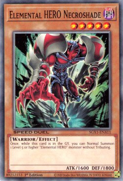 Elemental HERO Necroshade [SGX1-ENA11] Common | Devastation Store