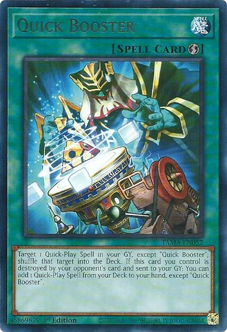 Quick Booster [TAMA-EN052] Rare | Devastation Store