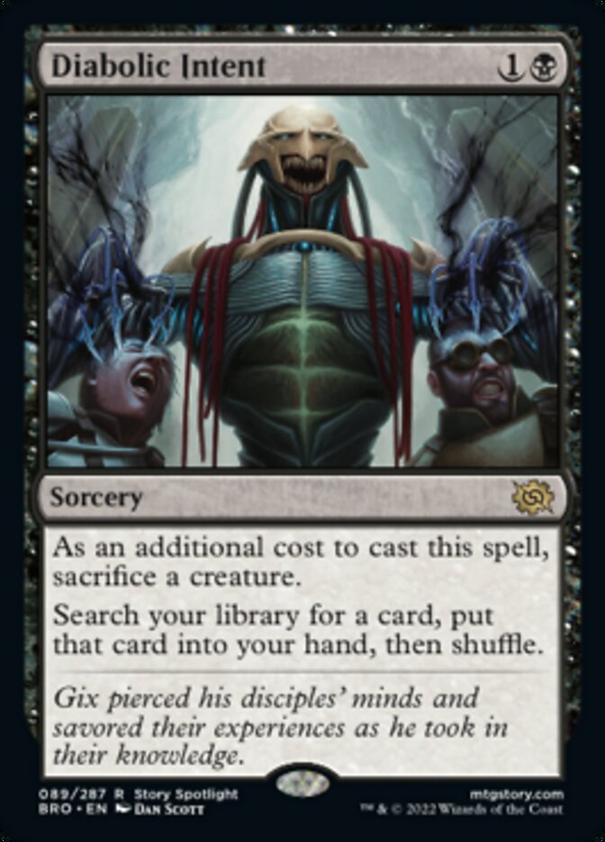Diabolic Intent [The Brothers' War] | Devastation Store